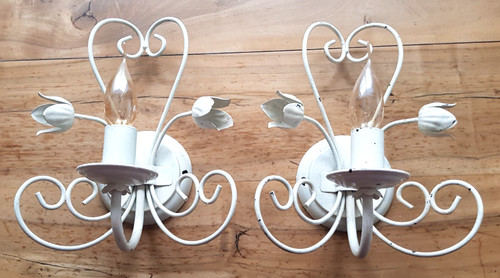 Wandleuchten shabby chic - wandleuchten,