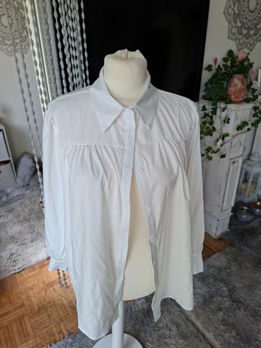 Elegante bluse weiss - bluse, xxl
