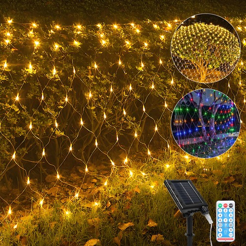 Solar lichternetz lichterkette - solar,