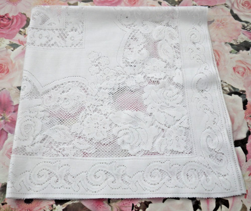 Tischdecke mitteldecke spitze - tischdecke,