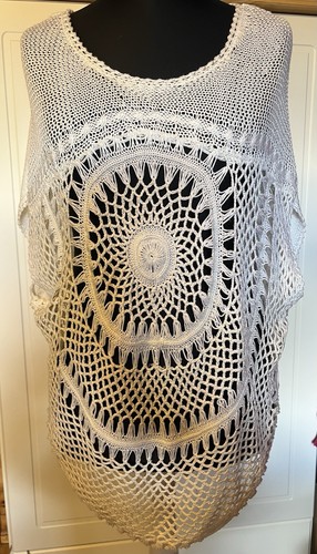 Mandala häkel poncho - only, l