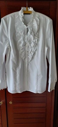 Romantische damenbluse - romantische,