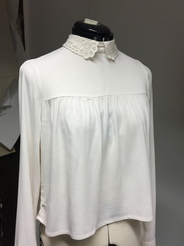 Bluse creme weiß ivory - creme,
