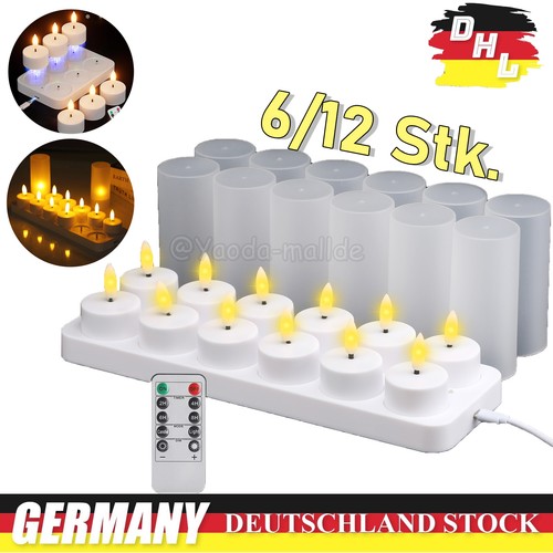 12x led kerzen lichter - led, mit