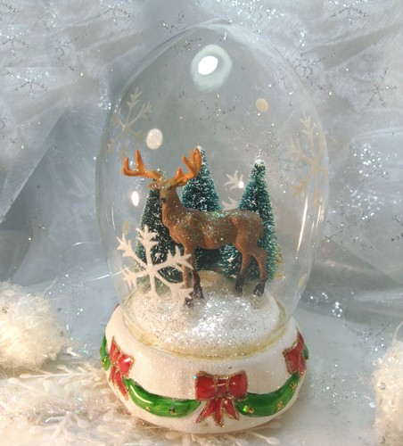 Hirsch glaskugel - in,